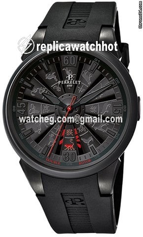 Perrelet Turbine Mens watch Unisex Automatic Steel A1097.1