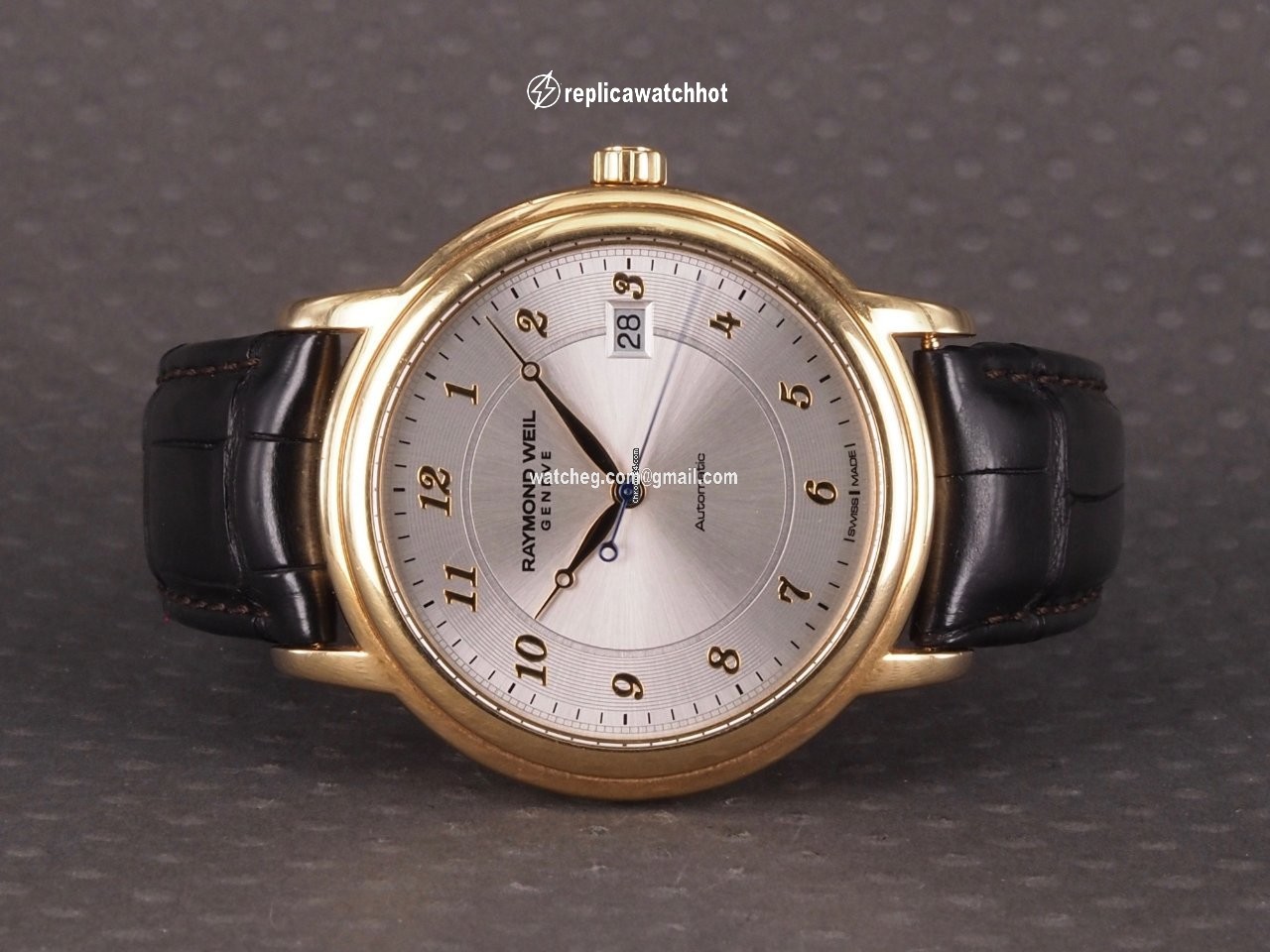 Raymond Weil Maestro Mens watch Unisex Automatic Yellow gold 12837