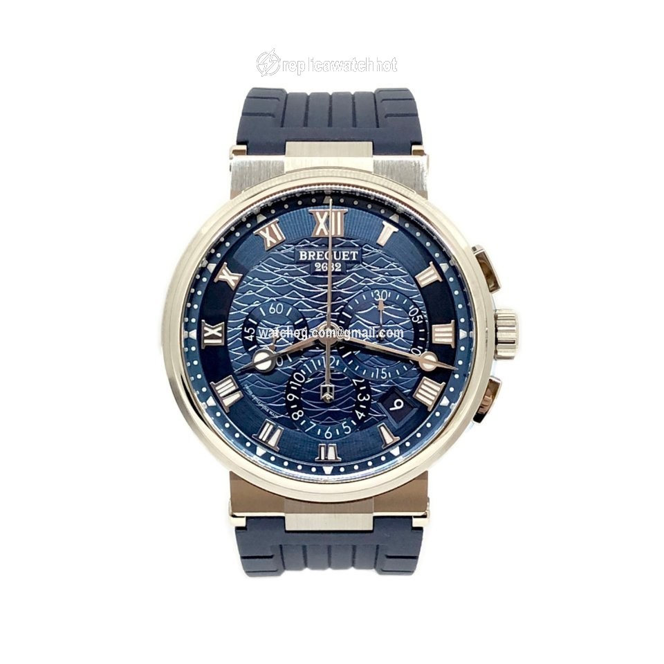 Breguet Marine Mens watch Unisex Automatic White gold 5527BB Y2 5WV