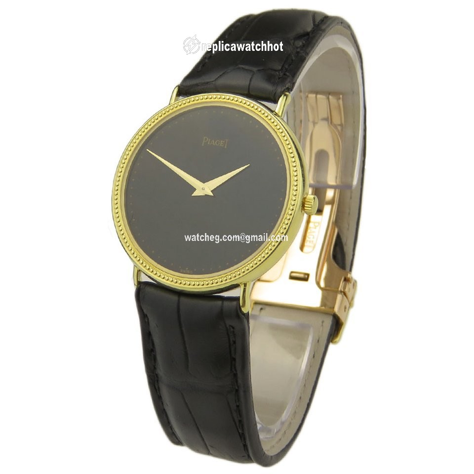 Piaget Mens watch Unisex Quartz Yellow gold 80231