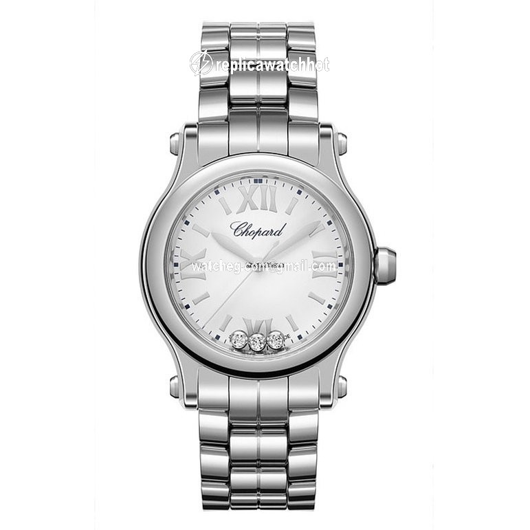Chopard Happy Sport Womens watch Quartz Steel 278590-3002