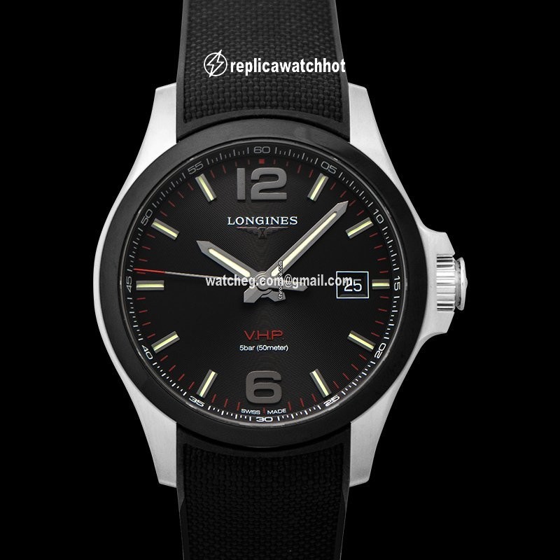 Longines Conquest Mens watch Unisex Quartz Steel L37294569