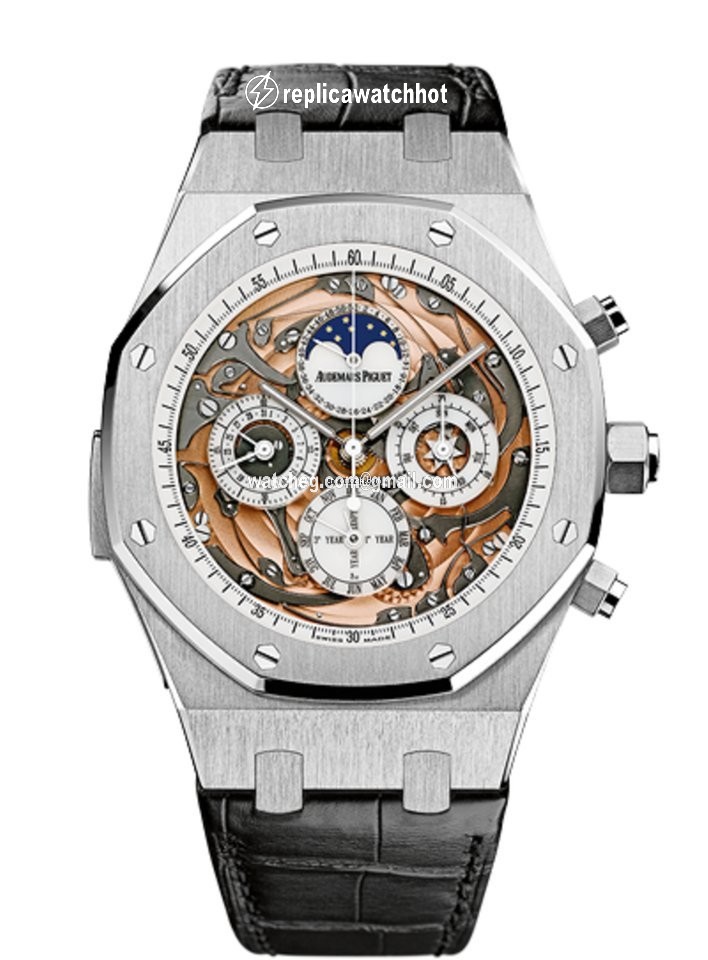 Audemars Piguet Royal Oak Mens watch Unisex Automatic White gold 26552BC.OO.D002CR.01
