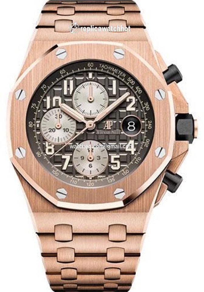 Audemars Piguet Royal Oak Offshore Chronograph Mens watch Unisex Automatic Rose gold 26470OR.OO.1000OR.02