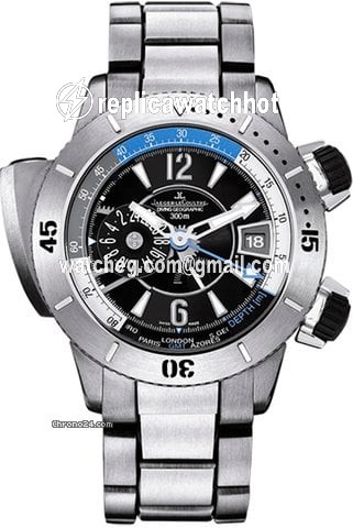 Jaeger-LeCoultre Master Compressor Diving Pro Geographic Mens watch Unisex Automatic Titanium Q185T170