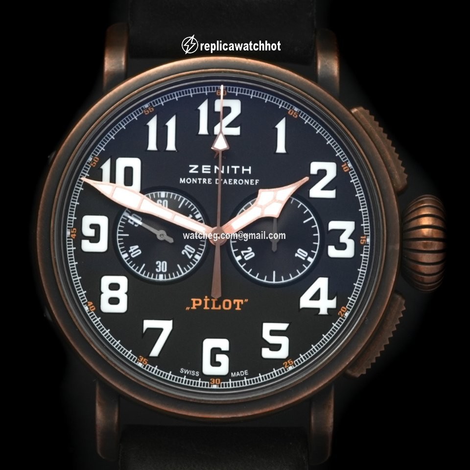 Zenith Pilot Type 20 Extra Special Mens watch Unisex Automatic Bronze 29.2430.4069 21.C800
