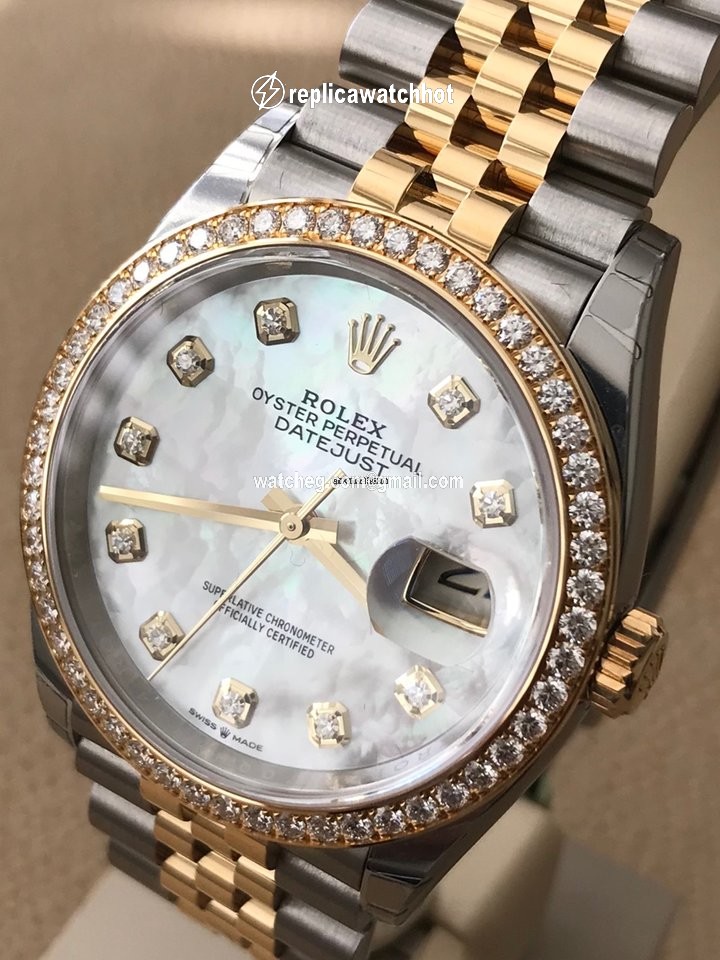 Rolex Datejust 36 Womens watch Yellow gold 126283RBR-0009