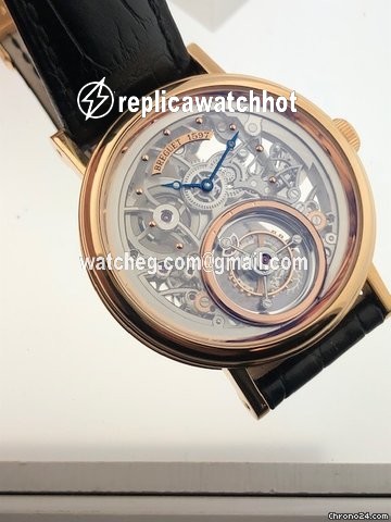 Breguet Classique Complications Mens watch Unisex Manual winding Rose gold 5335br 42 9w6