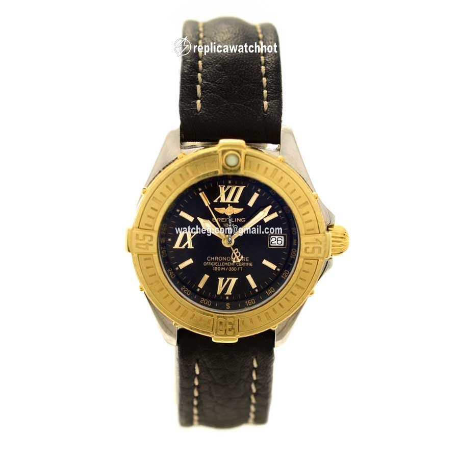 Breitling Quartz Gold Steel D67365