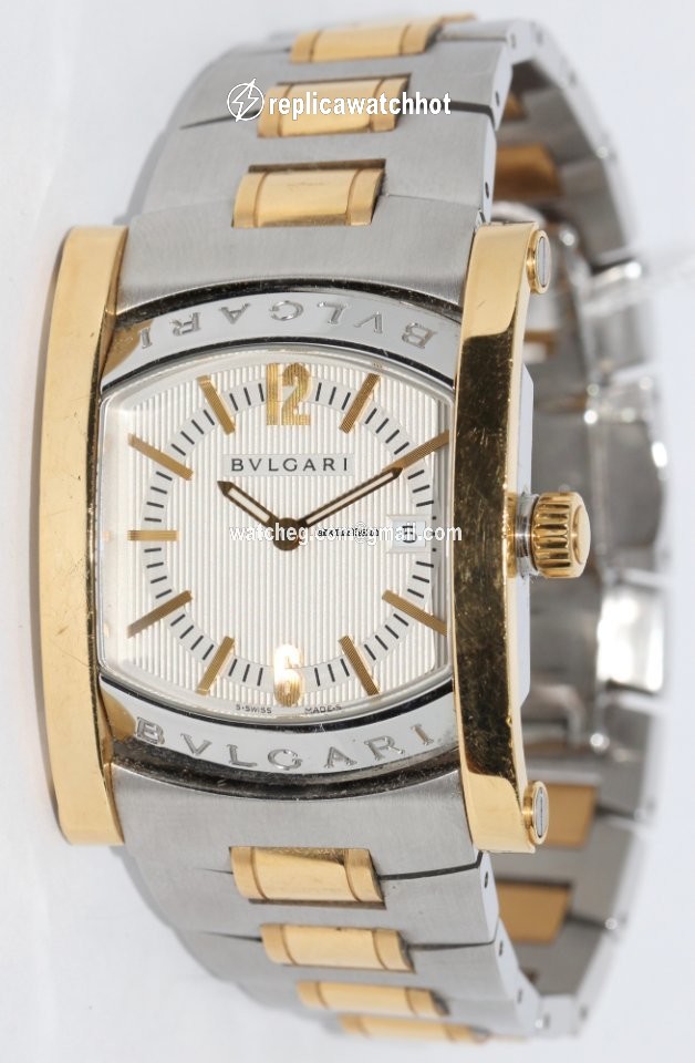 Bulgari Assioma Womens watch Quartz Gold Steel aa 39 sg