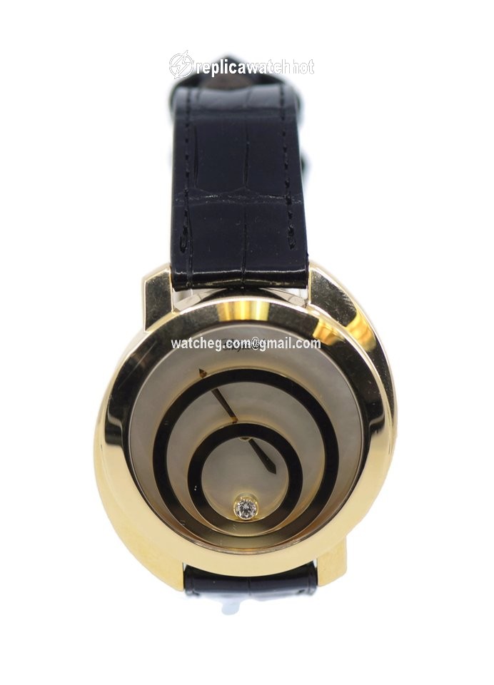 Chopard Happy Spirit Womens watch Quartz Yellow gold 207153-0001