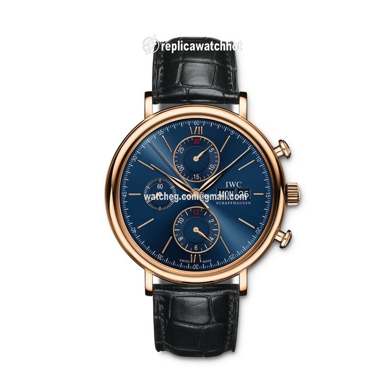IWC Portofino Chronograph Mens watch Unisex Automatic Rose gold IW391035