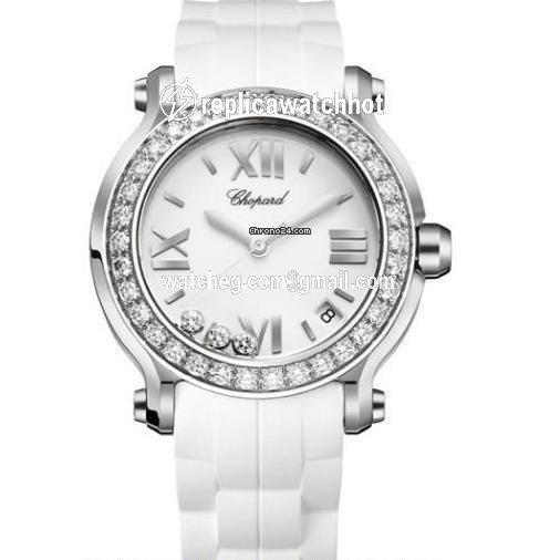 Chopard Happy Sport Womens watch Quartz Steel 278475-3018