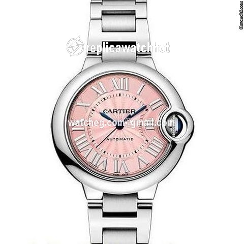 Cartier Ballon Bleu 33mm Womens watch Automatic Steel W6920100