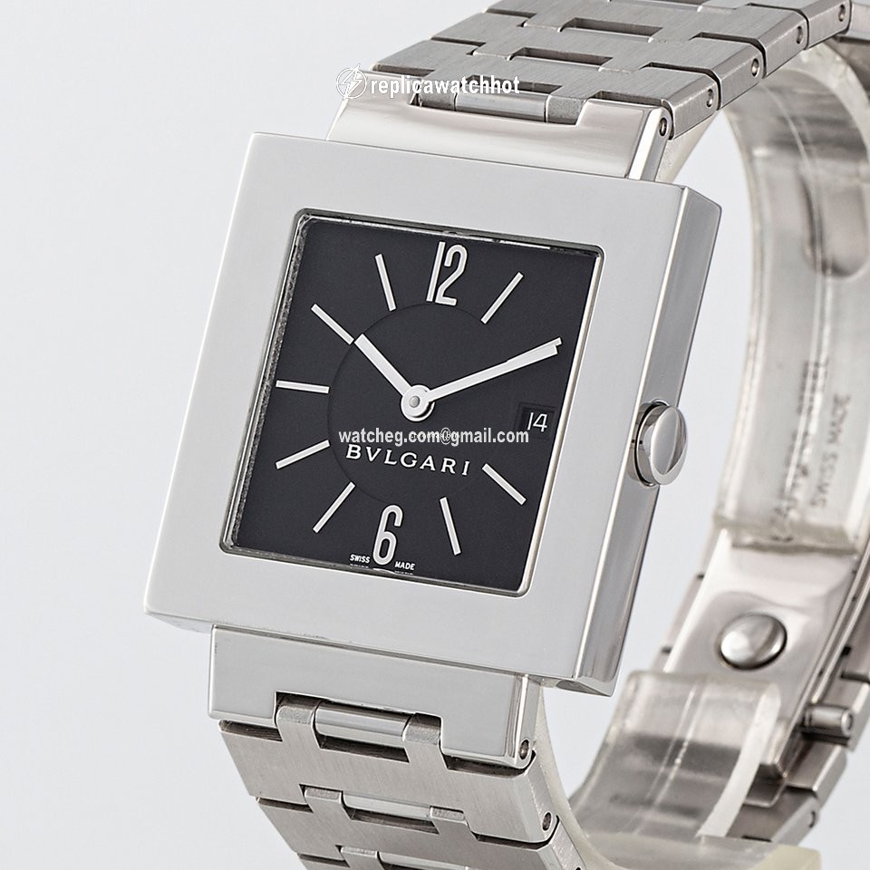 Bulgari Quadrato Womens watch Quartz Steel SQ 27 SSD