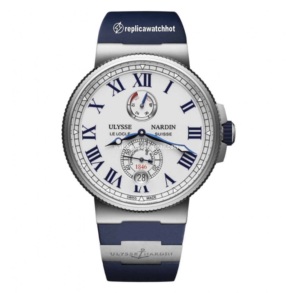 Ulysse Nardin Marine Chronometer Manufacture Mens watch Unisex Automatic Steel 11831223 40