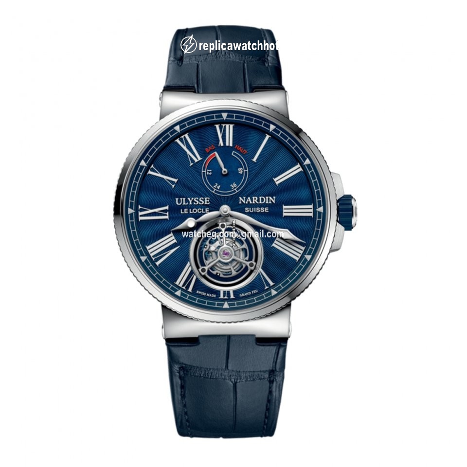 Ulysse Nardin Marine Tourbillon Mens watch Unisex Automatic Steel 1283181 E3