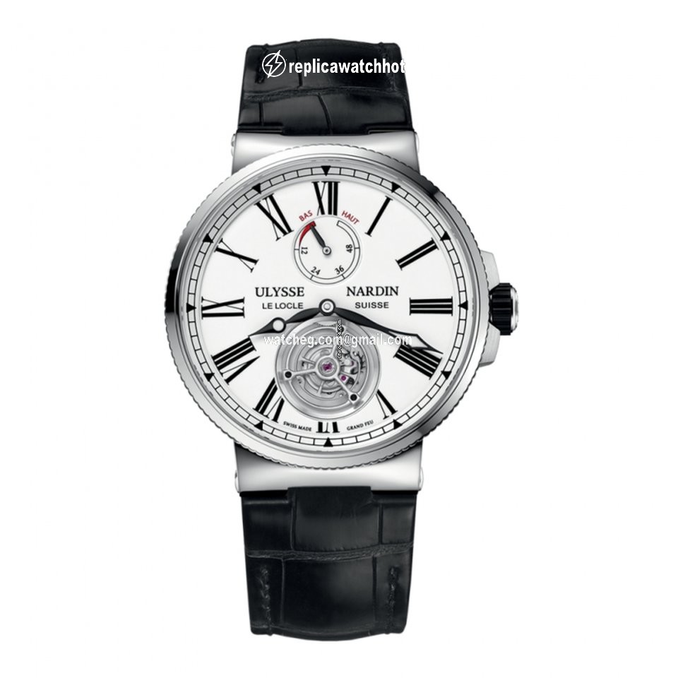 Ulysse Nardin Marine Tourbillon Mens watch Unisex Automatic Steel 1283181 E0