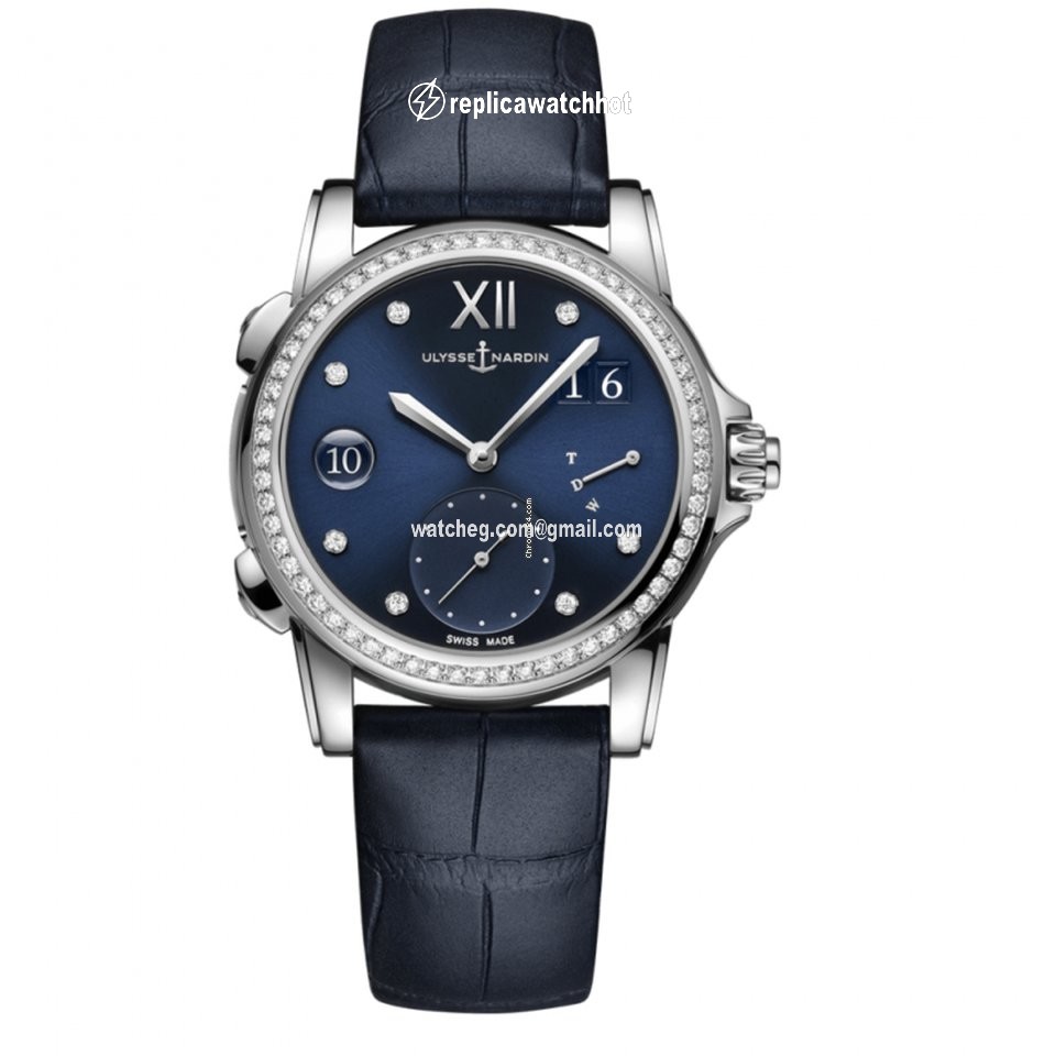 Ulysse Nardin Dual Time Womens watch Automatic Steel 3243222B 393