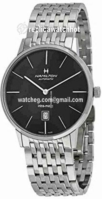 Hamilton Intra-Matic Mens watch Unisex Automatic Steel H38755131