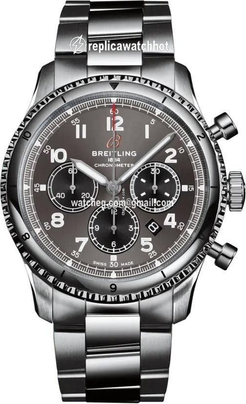 Breitling Aviator 8 Mens watch Unisex Automatic Steel ab0119131b1a1