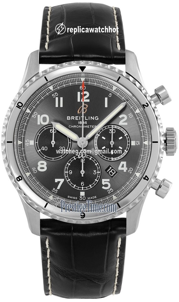 Breitling Aviator 8 Mens watch Unisex Automatic Steel ab0119131b1p2