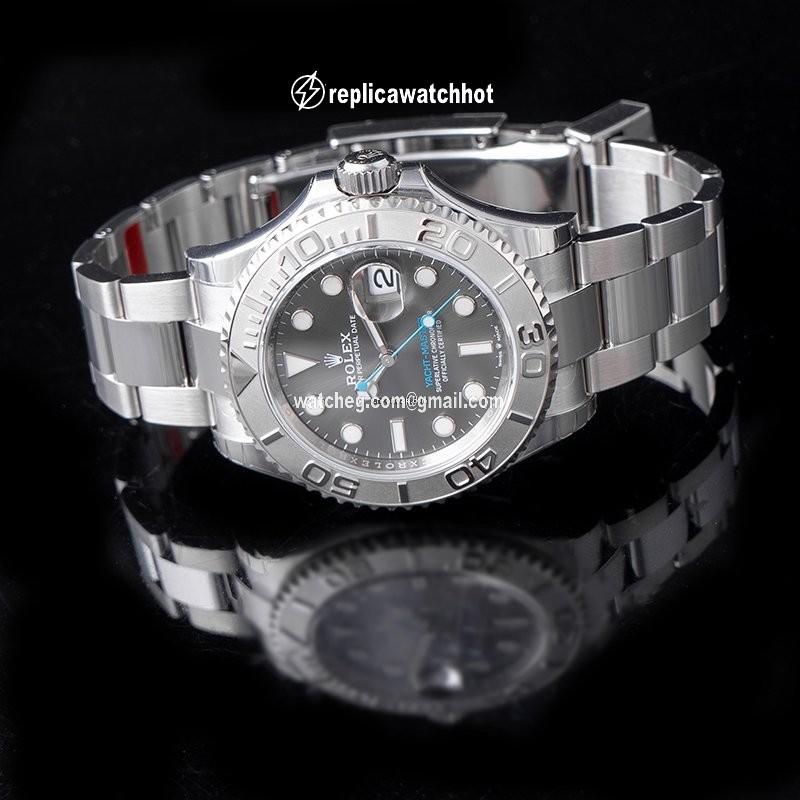 Rolex Yacht-Master 40 Mens watch Unisex Platinum Automatic 126622 dark grey