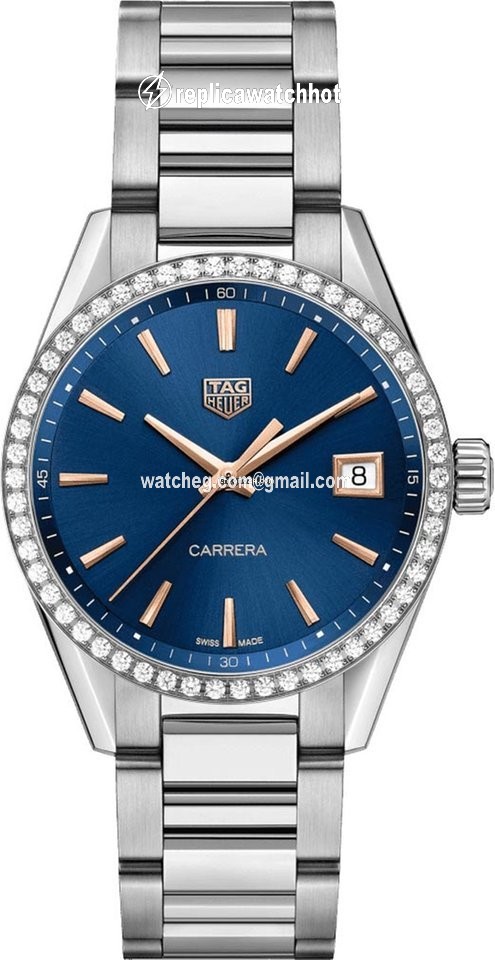 TAG Heuer Carrera Lady Womens watch Quartz Steel wbk1317.ba0652