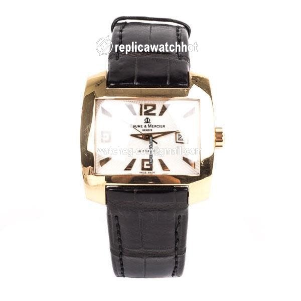 Baume & Mercier Hampton Mens watch Unisex Automatic Rose gold 042 172