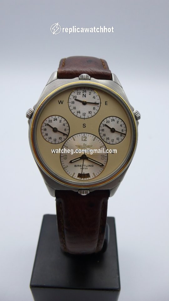 Breitling Mens watch Unisex Quartz Steel 80840