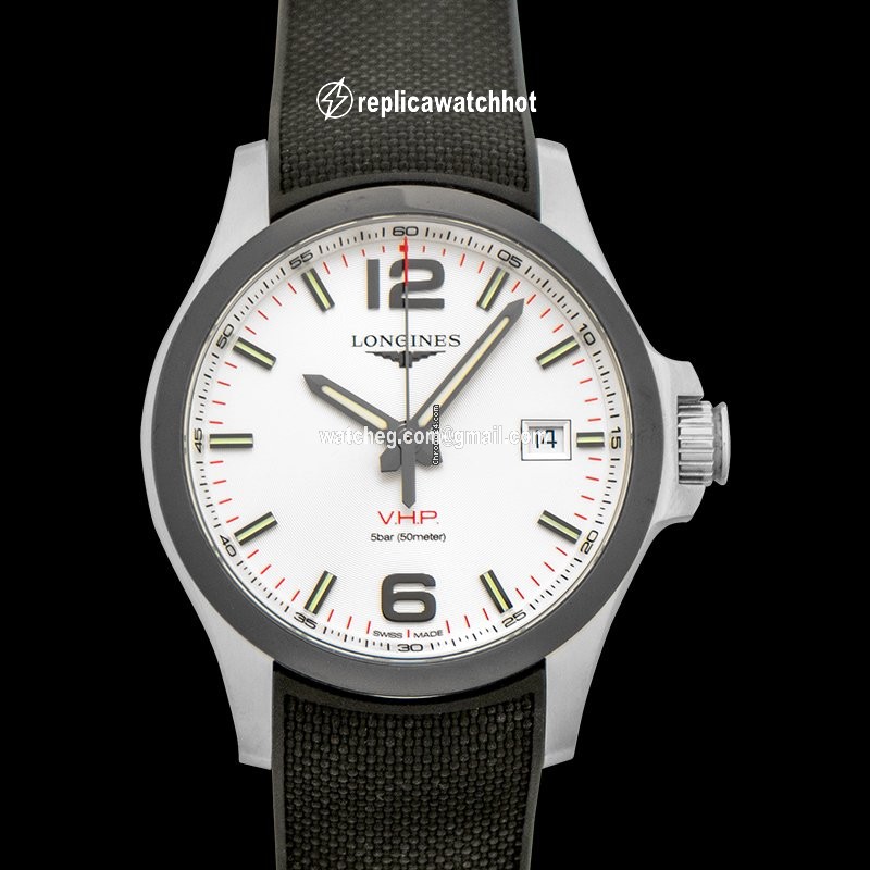 Longines Conquest Mens watch Unisex Quartz Steel l37294769