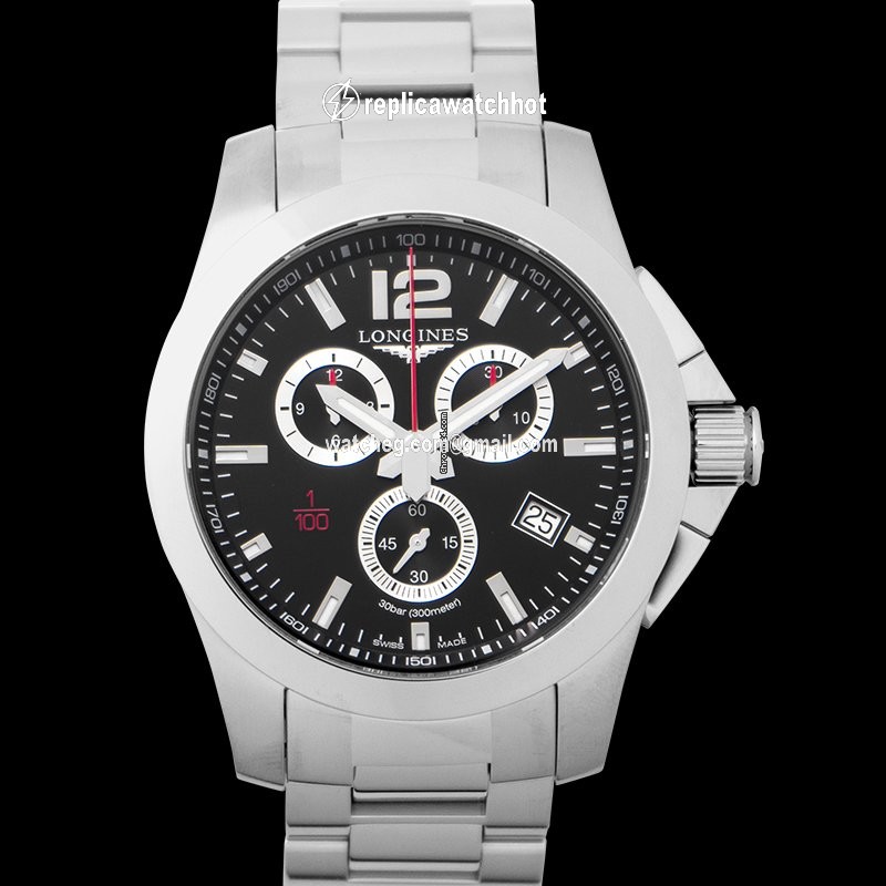 Longines Conquest Mens watch Unisex Quartz Steel L38004566
