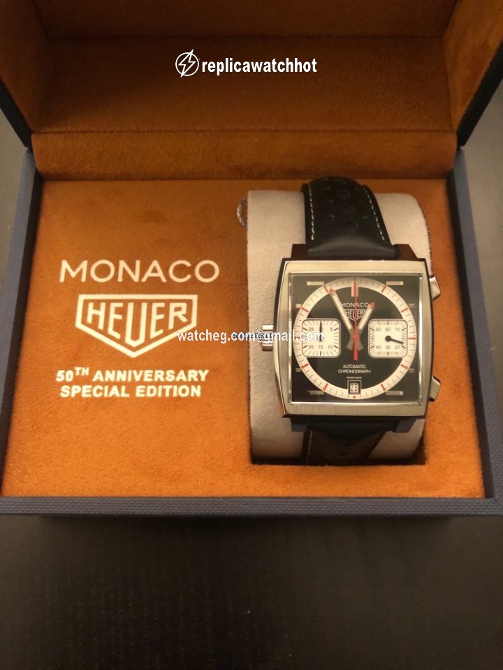 TAG Heuer Monaco Mens watch Unisex Automatic Steel CAW211Y.FC6469
