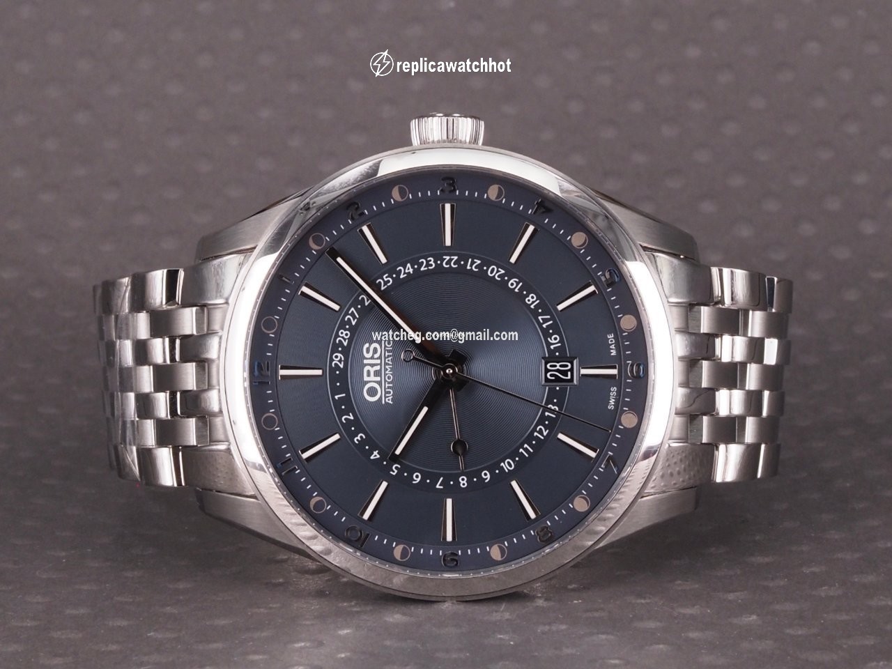 Oris Artix Pointer Mens watch Unisex Automatic Steel 01 761 7691 4085-Set MB