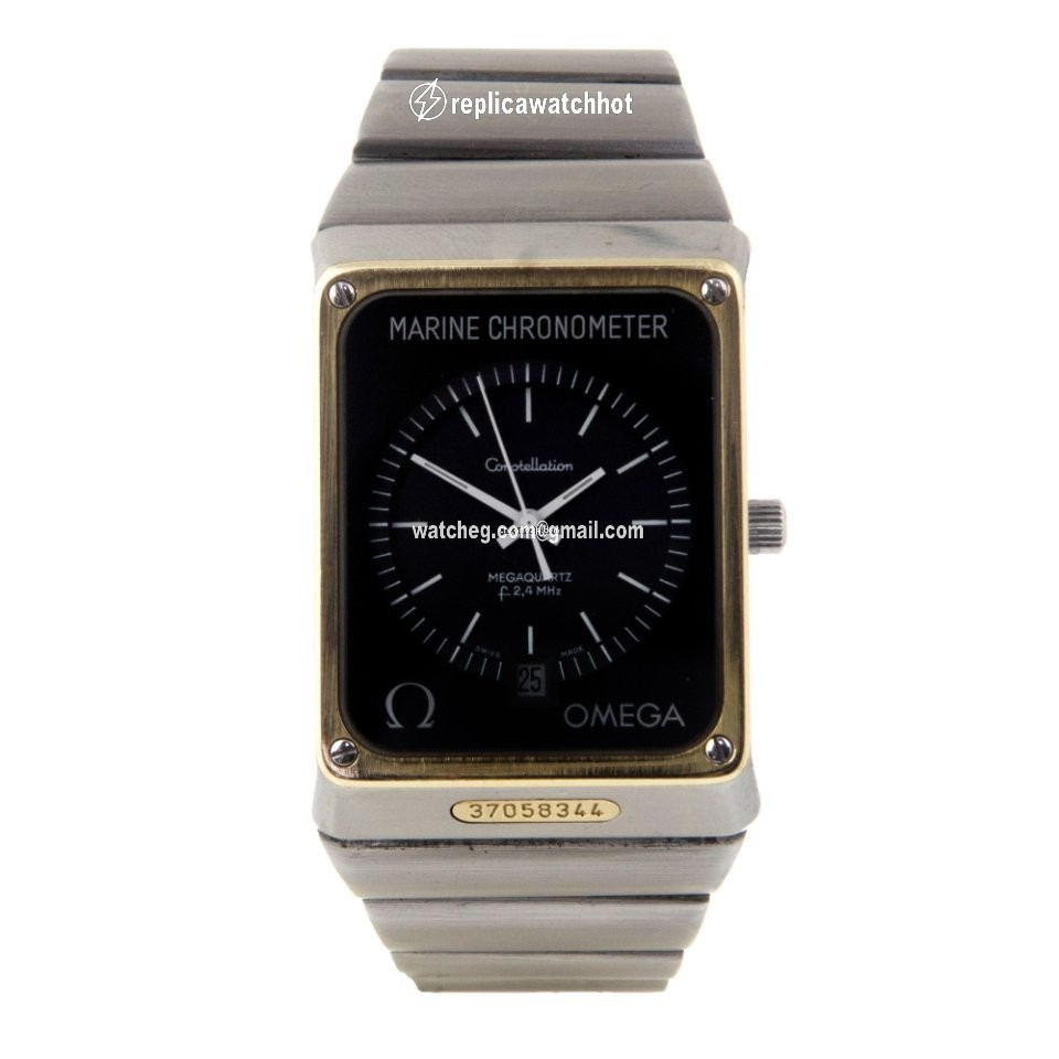 Omega Constellation Quartz Mens watch Unisex Quartz Steel 198.0082