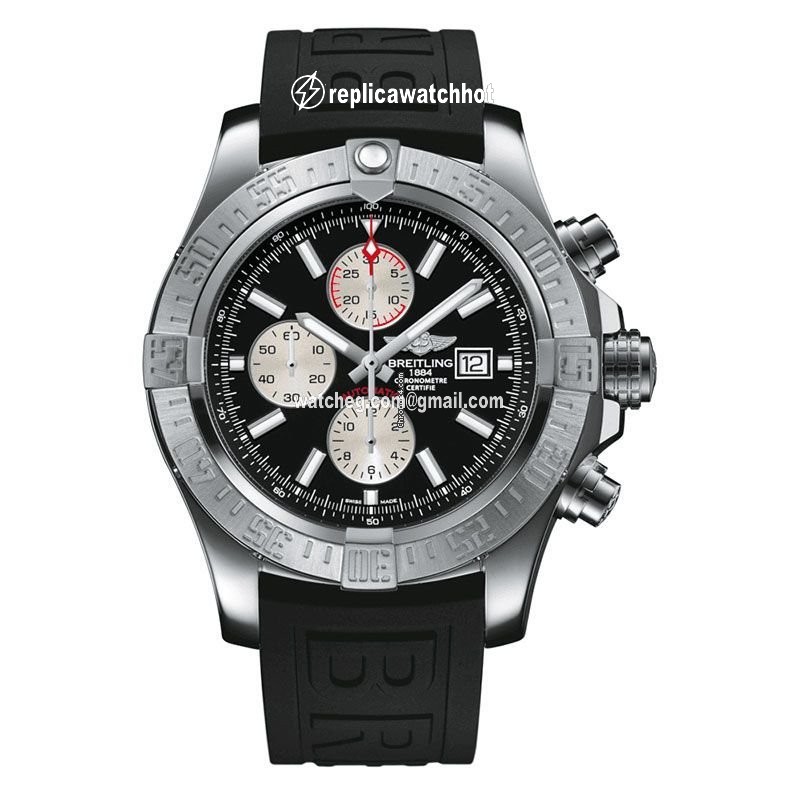 Breitling Super Avenger II Mens watch Unisex Automatic Steel A13371111B1S2
