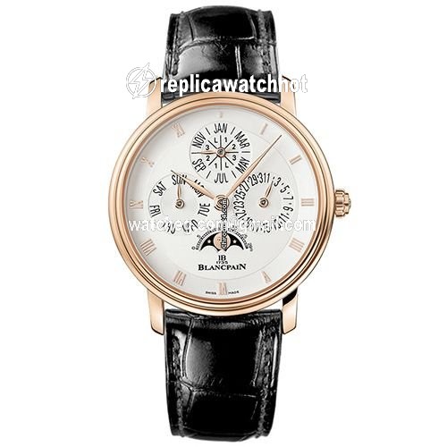 Blancpain Villeret Mens watch Unisex Automatic Rose gold 6057-3642-55