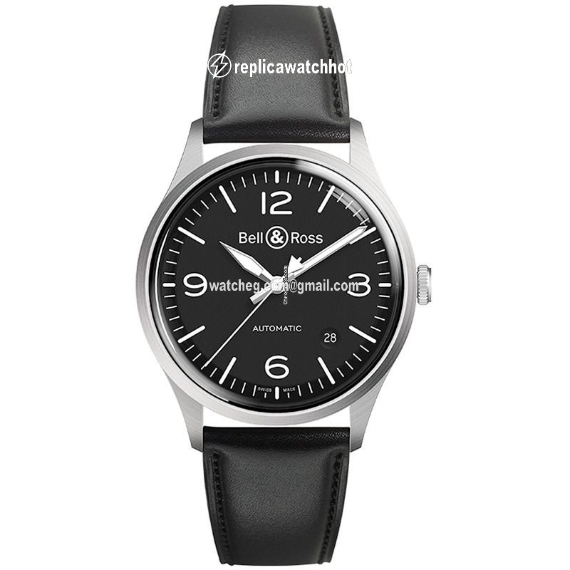 Bell & Ross BR V2 Mens watch Unisex Automatic Steel BRV292-BL-ST SCA