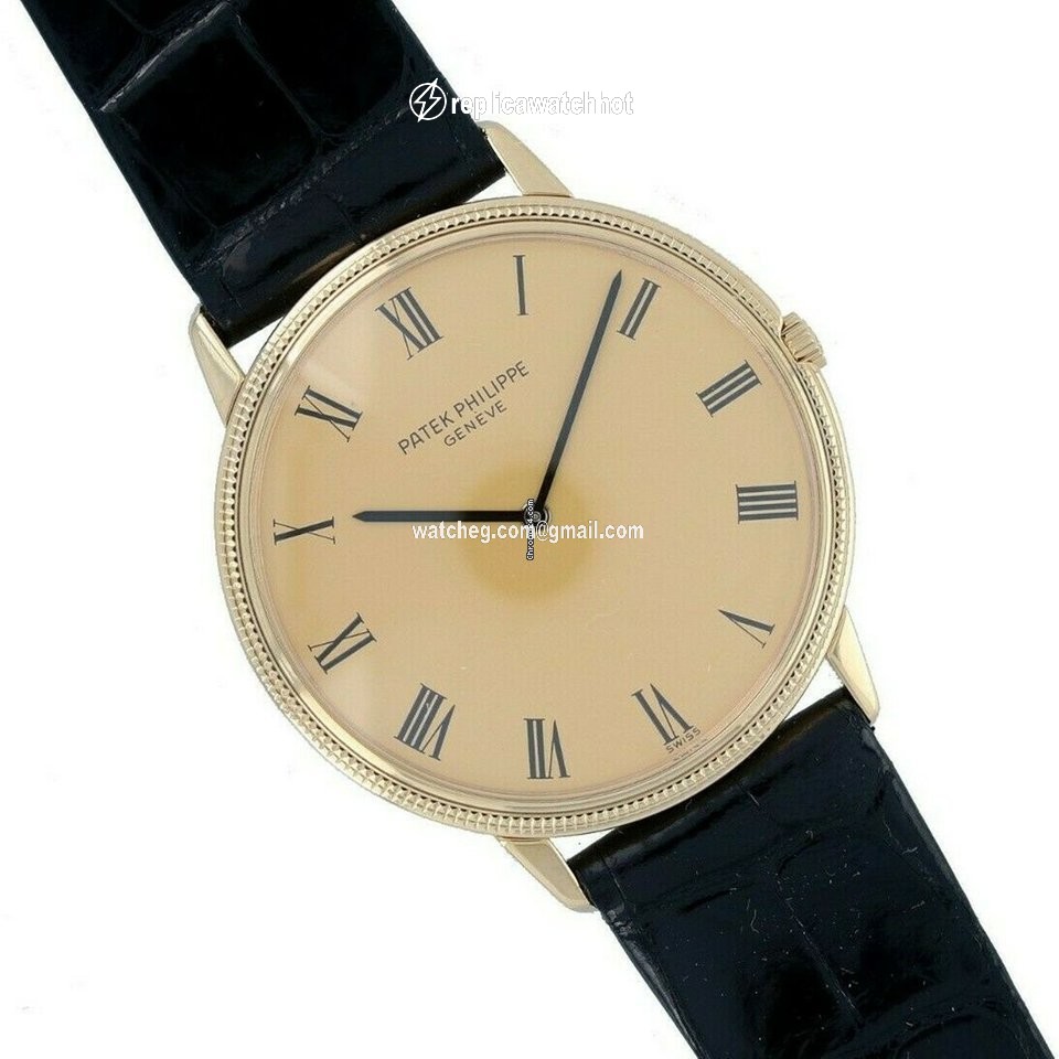 Patek Philippe Calatrava Mens watch Unisex Manual winding Yellow gold 3590