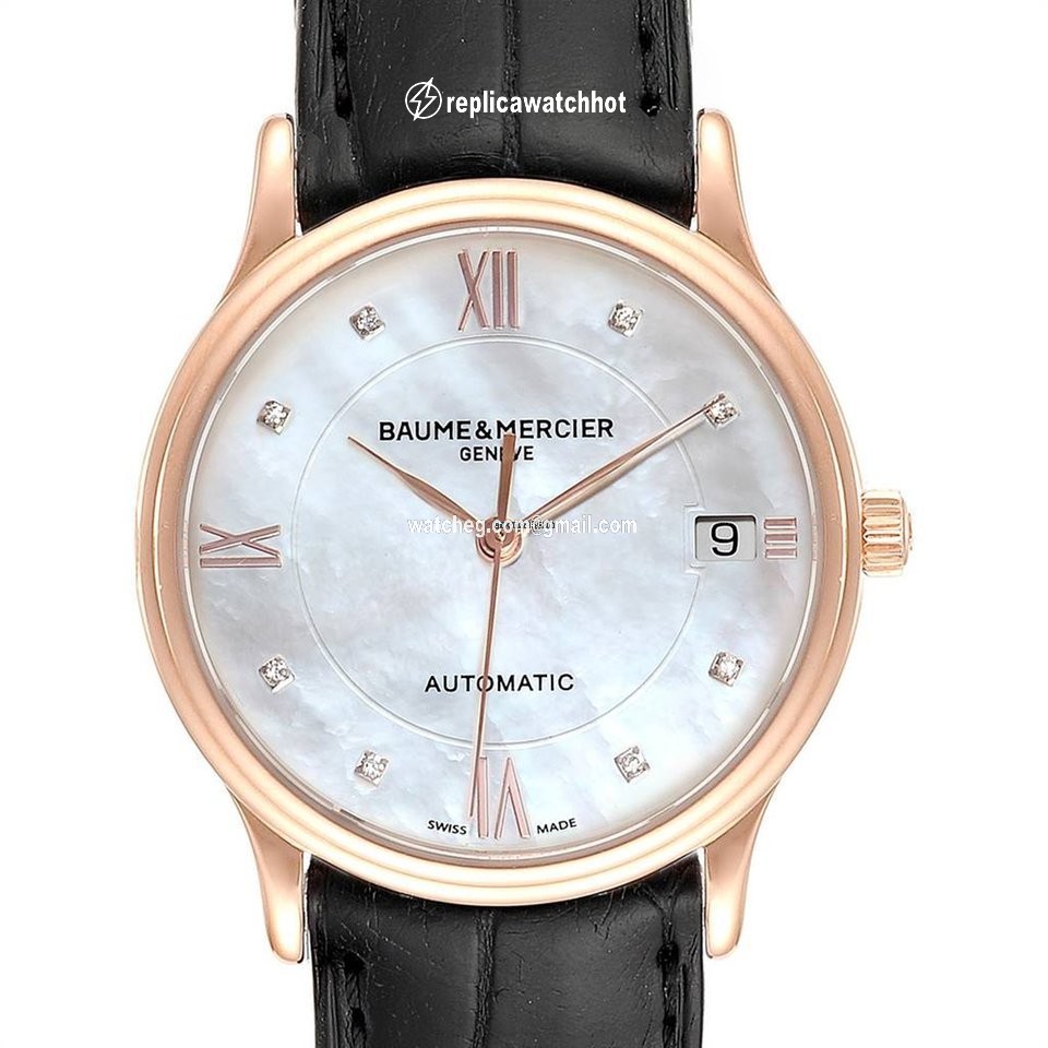 Baume & Mercier Classima Mens watch Unisex Automatic Rose gold 10077