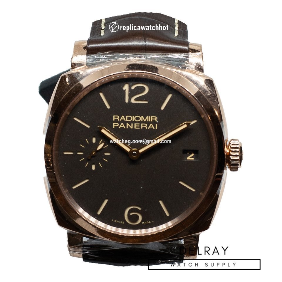 Panerai Radiomir 1940 3 Days Mens watch Unisex Manual winding Rose gold PAM515
