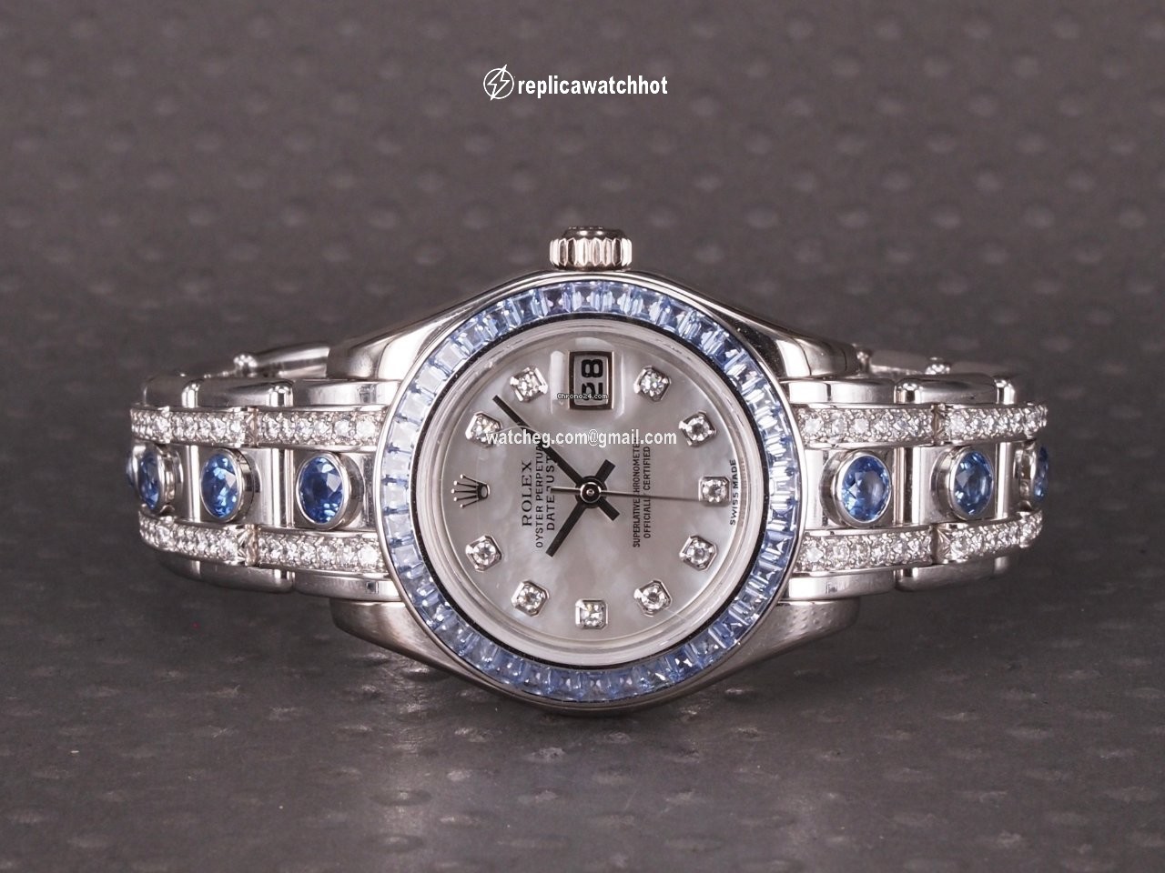 Rolex Womens watch White gold Automatic 80309