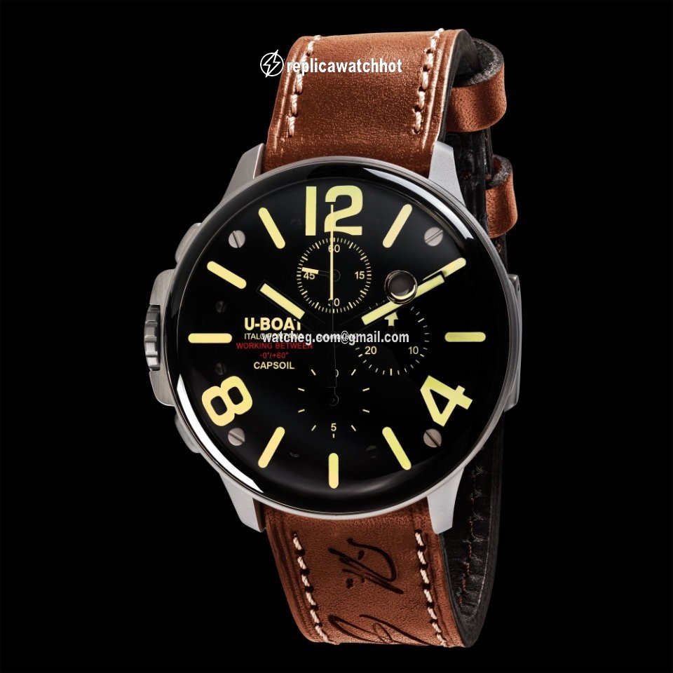 U-Boat Mens watch Unisex Quartz Steel 8111 A