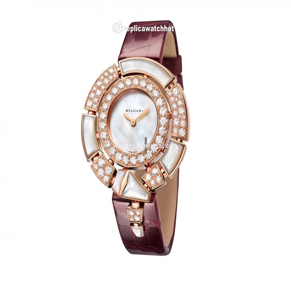 Bulgari Serpenti Womens watch Quartz Rose gold 102872