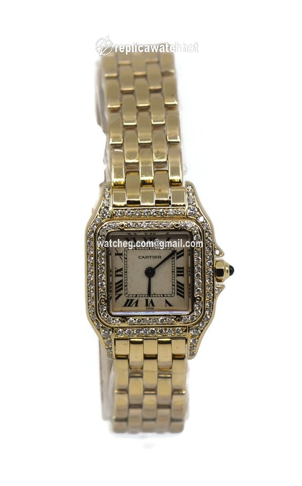 Cartier Panthere Womens watch Quartz Yellow gold WF3072B9