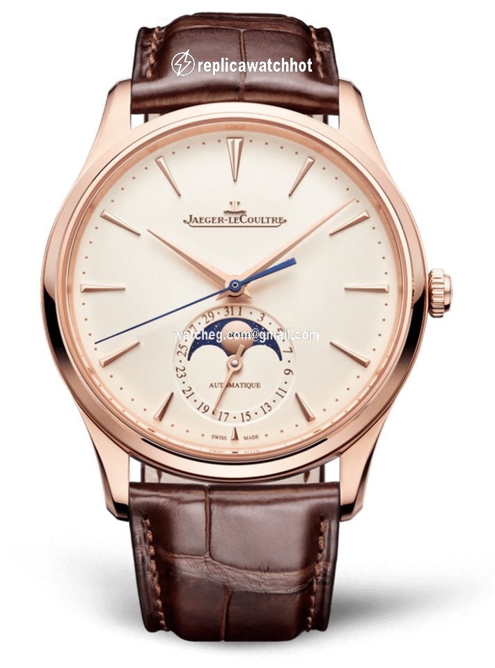 Jaeger-LeCoultre Master Ultra Thin Moon Mens watch Unisex Automatic Rose gold 1362510