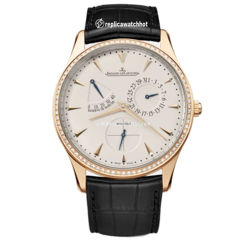 Jaeger-LeCoultre Master Ultra Thin Reserve de Marche Mens watch Unisex Automatic Rose gold 1372501