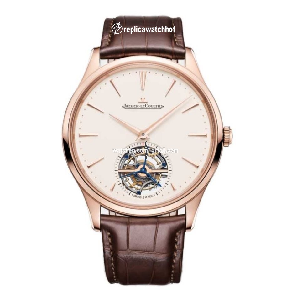 Jaeger-LeCoultre Master Ultra Thin Tourbillion Mens watch Unisex Automatic Rose gold Q1682410