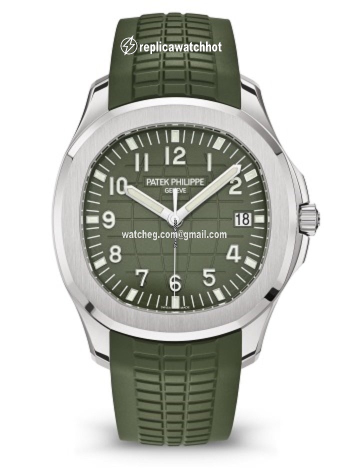 Patek Philippe Aquanaut Mens watch Unisex Automatic White gold 5168G-010