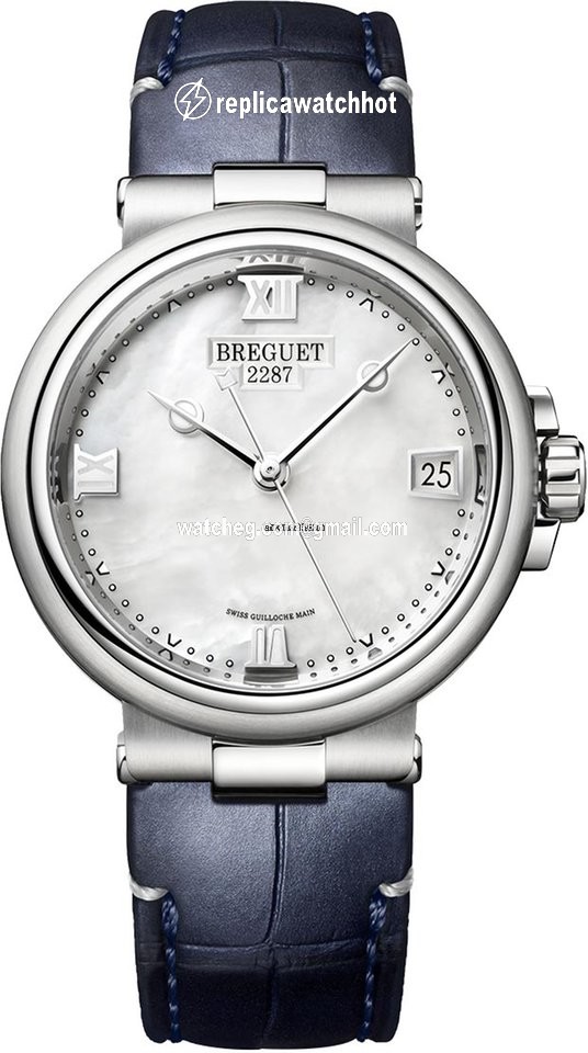 Breguet Marine Womens watch Automatic Steel 9517st 5w 984
